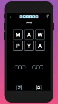 Word Matching Game Offline Screen Shot 4