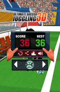 Ultimate Soccer Juggling 3D Screen Shot 4