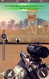 Tiro Sniper Super Treinamento Screen Shot 1