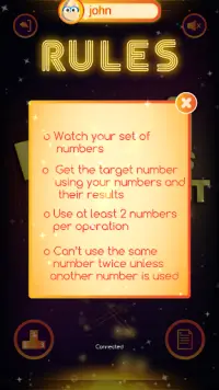 Numbers 1st Multiplayer Math Quiz Puzzle Screen Shot 2