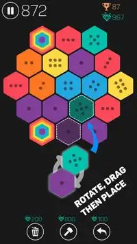 Bee - Hex Match Puzzle Screen Shot 0