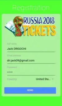 Russia 2018 Tickets Screen Shot 2