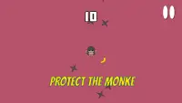 Monke in trouble - save monkey from mad ninjas Screen Shot 2