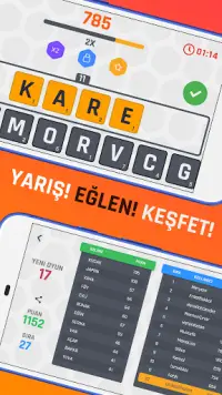 WordQ: Online Türkçe Kelime oyunu! Screen Shot 1