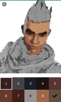 Fortnite Color by Number - sandbox Pixel art Screen Shot 6