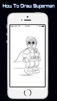 How To Draw SuperHeroes Lego Screen Shot 1