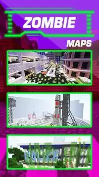 Zombie Apocalypse map and Skins for Minecraft PE Screen Shot 0