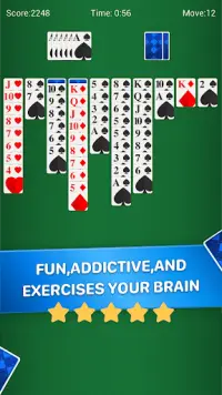 Spider Solitaire -  Free Classic Card Game Screen Shot 1