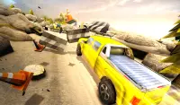 100 Speed ​​Bump Car Crash Sfida ad alta velocità Screen Shot 12