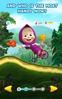 Masha dan Beruang: Game Balap Mobil untuk Anak Screen Shot 18