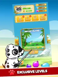 CUTE WARS PUZZLE BATTLE – Cats vs Dogs Match 3 Screen Shot 9