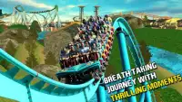 RollerCoaster Rush :Crazy Fastest Coaster Ride Sim Screen Shot 0