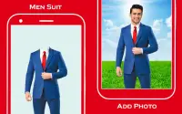 Men casual suit photo editor Screen Shot 0