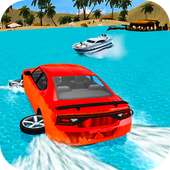flotante agua coche simulador