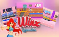 👸 Winx wonderful Princess Gymnastics - Magic Run Screen Shot 0