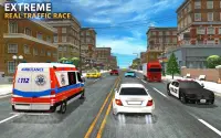 gila menyetir menyelamatkan ambulans permainan Screen Shot 6
