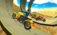 Superhero Trails Bike Stunt Driver Screen Shot 0