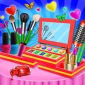 Princess Makeup Kit Cosmetic Box Makeover Shop