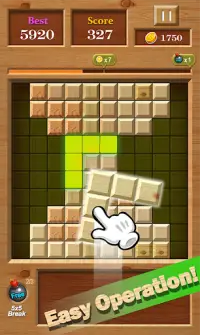 Blok kayu Puzzle 1010: Gratis Screen Shot 2
