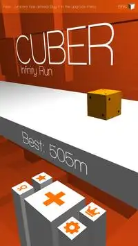 CUBER: Infinity Run Screen Shot 0