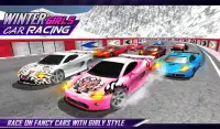 Winter Girls Car Racing Screen Shot 11