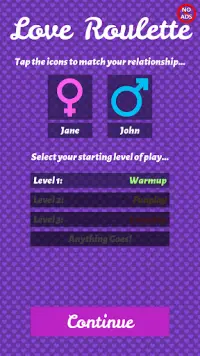 Love Roulette (A Game for Couples) Screen Shot 0