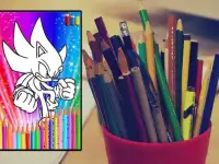 Coloring Sonic 2017 Screen Shot 2