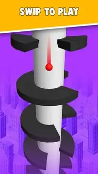 Helix Ball Jump - Infinity Stack Tower Screen Shot 0