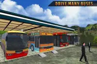 Montanha ônibus subida dirigir: livre ônibus jogos Screen Shot 5