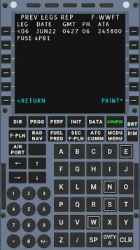 A320 CFDS Maintenance Trainer Screen Shot 1