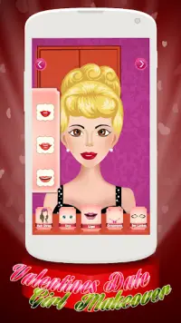 Valentine Makeover - Girl Game Screen Shot 3