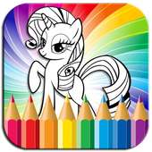 Coloring Book Little Pony