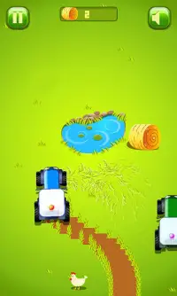 Farm Race - Kids Racing Game Screen Shot 2