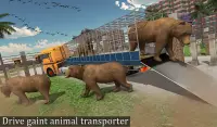 Zoo Animal Safari Transport Driving Simulator 3D Screen Shot 7