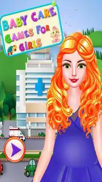 Baby Care Games for Girls Screen Shot 0