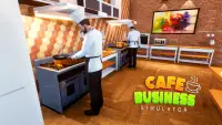 Cafe Business Sim - ресторан Screen Shot 0