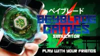 Beyblade games spinner fidget toys simulator Screen Shot 1