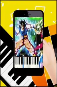 Anime Dragon Ball Piano Tiles Screen Shot 1