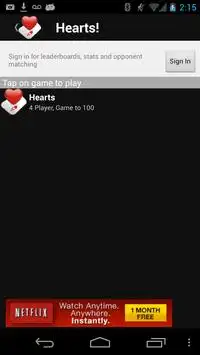 Hearts! Screen Shot 1