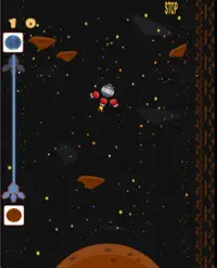Flappy Galactic Beardush Screen Shot 2