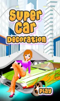 Girls Game-Decorating Car Screen Shot 0