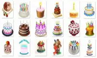 New Birthday Cake Onet Game Screen Shot 1