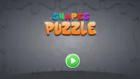 Learn Shapes and Shapes Puzzles for Kids Screen Shot 0