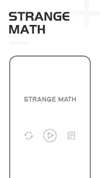 Strange Math Screen Shot 1