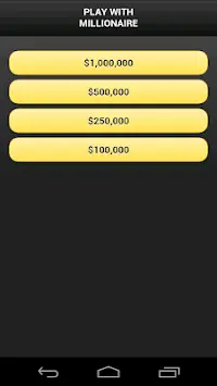 Play with To be A Millionaire Screen Shot 2