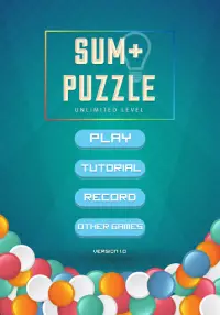 Sum  Puzzle - Unlimited Level Screen Shot 9