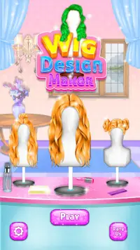 Wig Design Maker Screen Shot 4