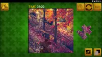 FOREST 5 GOLDEN JIGSAW PUZZLE (FREE) Screen Shot 2