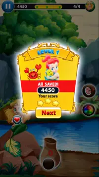Bubble Shooter Match Bubble Fish Game Screen Shot 3