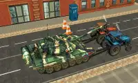Heavy Duty traktora ciągnącego:Car Transporter Sim Screen Shot 3